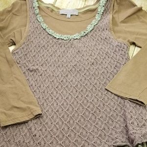Pretty Angel Dress or Long sleeve shirt Size S